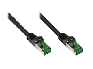 Networking cable Alcasa 8062-H150S Cat6a S/FTP (S-STP) 15 m RJ-45 Black