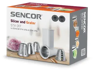 SENCOR STX 017 Food Shredder / Slicer Attachment for SENCOR STM 376x and STM 378x