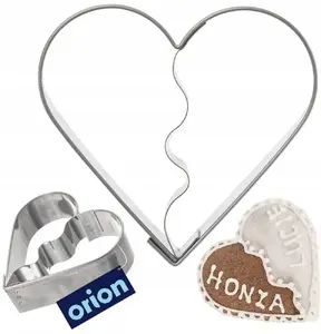 Cookie Cutter Lumarko ORION Heart 5.5 cm Stainless Steel Dishwasher-Safe