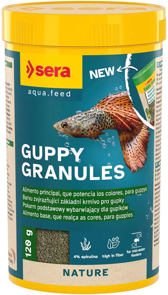 Akvārija barība sera Guppy Gran Nature