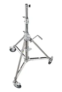 Low Base Stand Avenger Super Wind Up 29 by Avenger — stainless steel, silver, load capacity 34 kg
