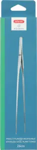 Stādīšanas knaibles ZOLUX ZOLUX taisnas metāla akvārija pincetes 26 cm