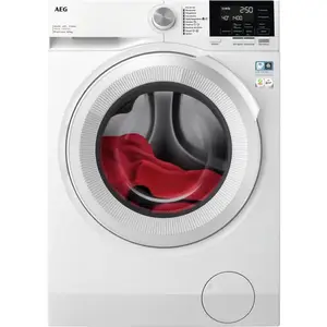 Стирально-сушильная машина AEG Series 7000 LWR7G60690 фронтальная напольная, 5 кг стирка/5 кг сушка, 1600 об/мин, белая