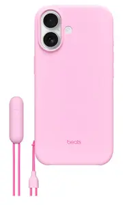 Beats statīva vāciņš iPhone 17 — MagSafe, kameru vadība, polikarbonāts/mikrošķiedra, rozā