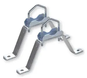 Antenna connection set Weis 39061 — Aluminium finish, steel construction
