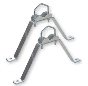 Antenna connection set Weis 39062 — aluminium colour, steel construction