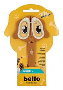 Scissors WEDO Art & Craft 736004 — straight-cut child craft scissors, 130 mm, stainless blades, soft grip