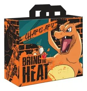 Atkārtoti izmantojama iepirkumu soma CLD Merch OEM Pokémon Glurak Multicolour — polipropilēns (PP)