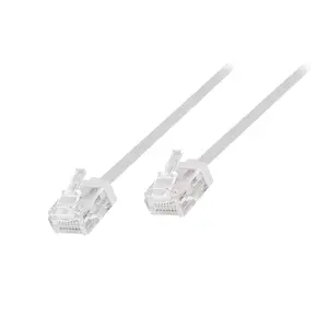 Сетевой кабель LOGILINK CQ3091U Cat6a U/UTP белый 10 м RJ-45—RJ-45 10 Гбит/с