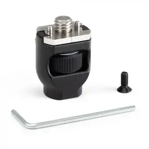 Bracket Manfrotto 244ADPT38AA — black flashlight accessory bracket, compatible with any brand