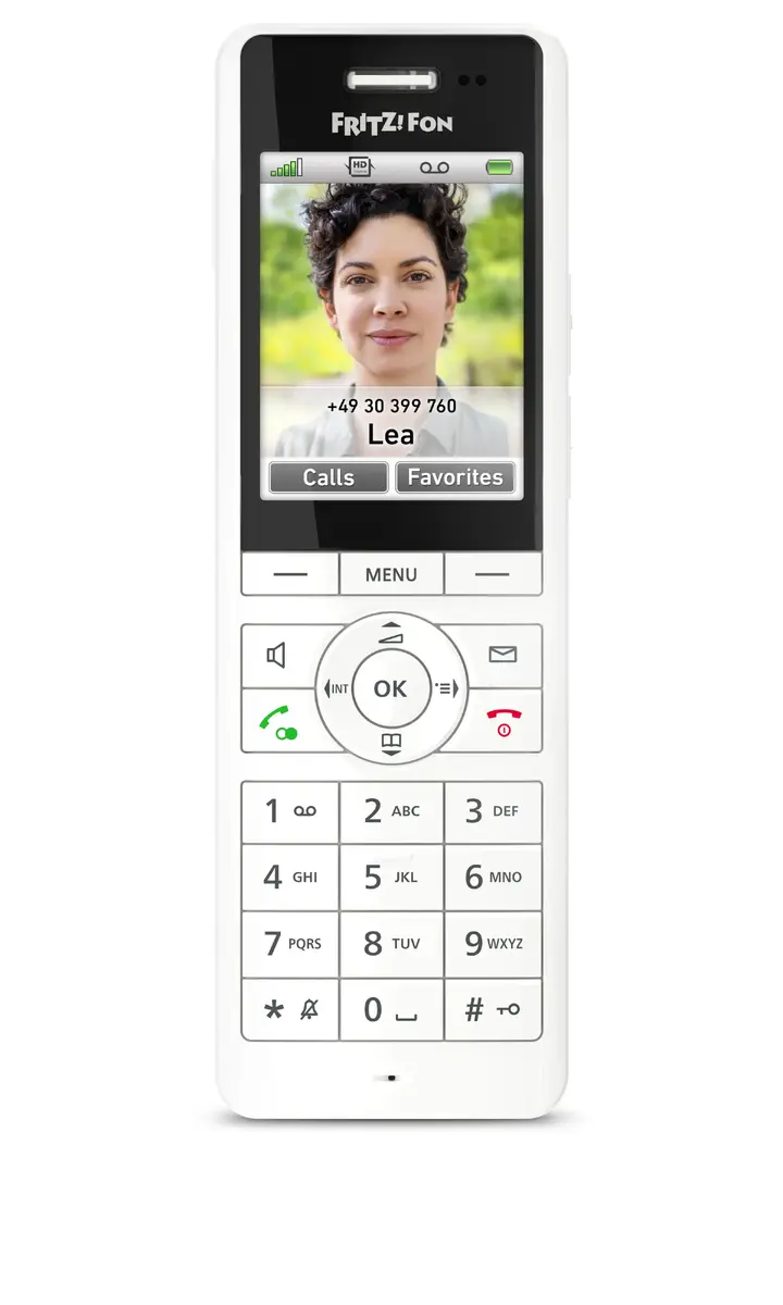 DECT трубка FRITZ X6 white International Photo 2