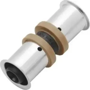 KAN-therm press-fit connector 40x20 with crimp ring PRES model 1009046047