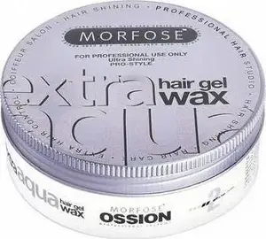 Воск для укладки волос Morfose Extra Aqua Gel 175 мл — сильная фиксация, аромат жвачки