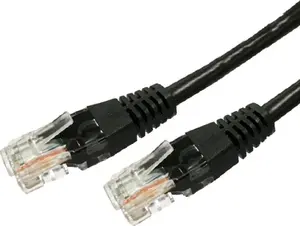 Патчкорд TB Print категория 5e RJ45 UTP 1,5 м, чёрный