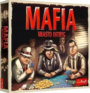 Настольная игра TREFL Мафия: Город интриг — социальная дедуктивная игра
