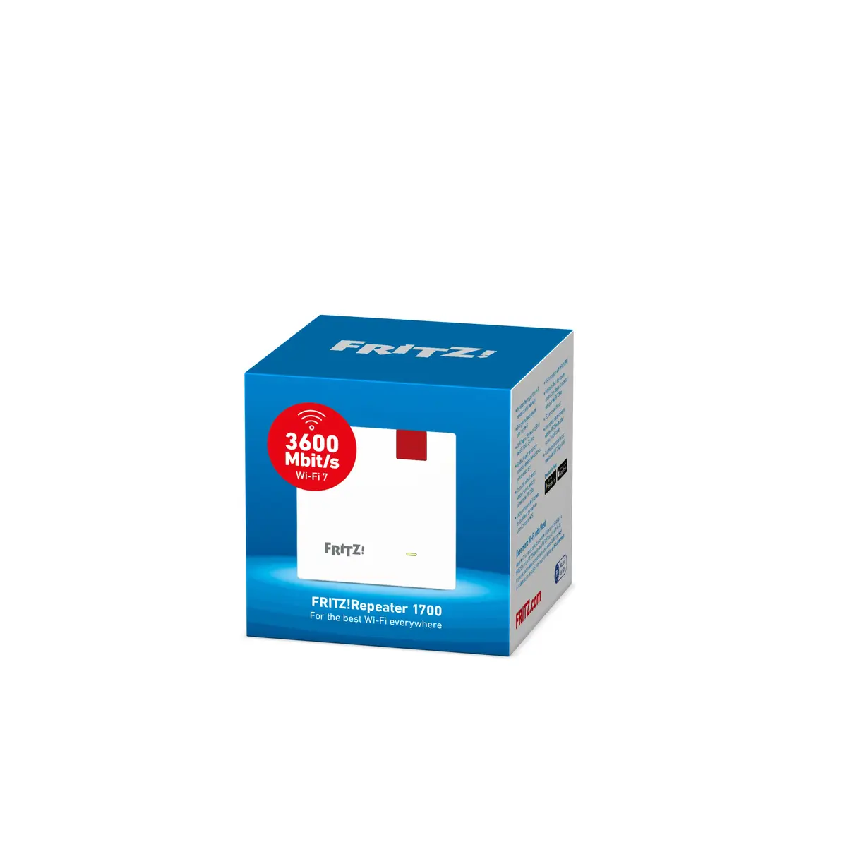 AVM FRITZREPEATER 1700 — Dual‑band Wi‑Fi 7 Repeater Photo 4