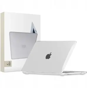 Laptop sleeve Tech-Protect Smartshell for MacBook Neo 13 (2026) — Crystal Clear protective case