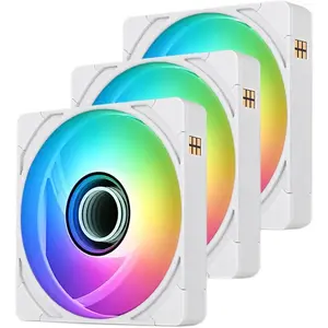CPU cooling fans THERMALTAKE CT120 EX INFINITY pack of 3, 124 mm, white