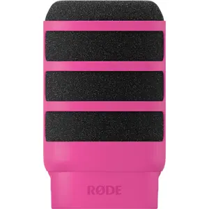 Ветрозащита Rode Microphones WS14 для PodMic и PodMic USB (розовая)