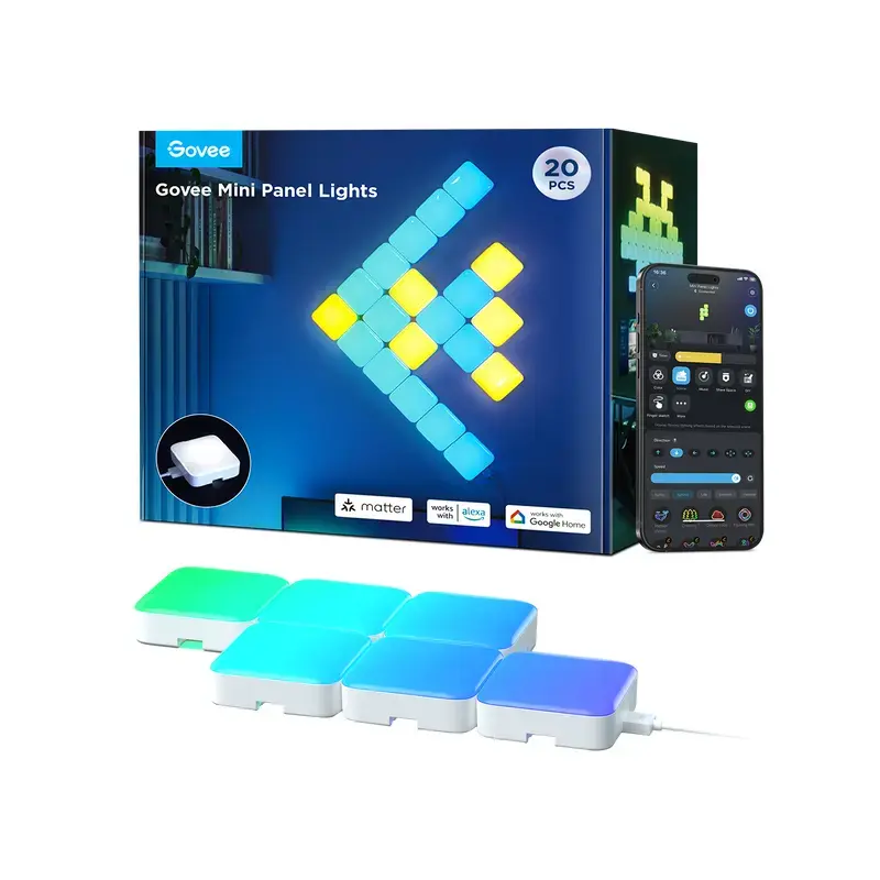 Govee Mini Leuchtpaneele smart panel Wi‑Fi/Bluetooth Photo 3