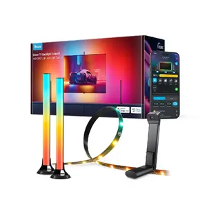 Govee Backlight Kit 2 apgaismojuma komplekts ar Wi‑Fi un Bluetooth, daudzkrāsains, 48 W
