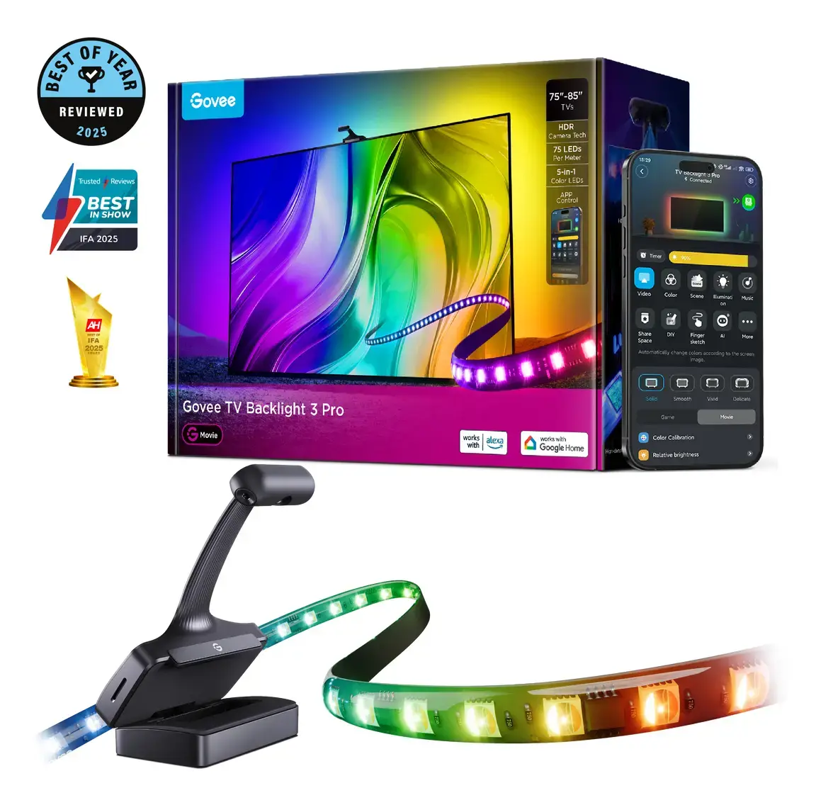 Govee H66A0 smart strip light 3600 mm Photo 2