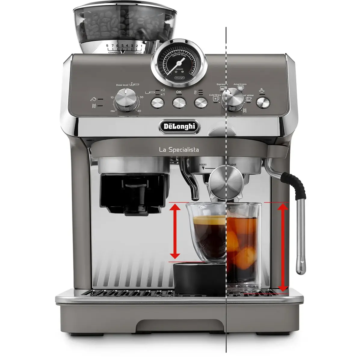 DeLonghi La Specialista Arte Evo Titan espresso machine Photo 3