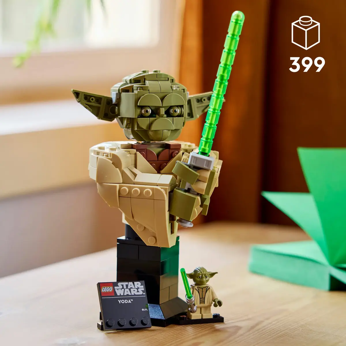 LEGO Star Wars Yoda Bust 75438 Photo 2