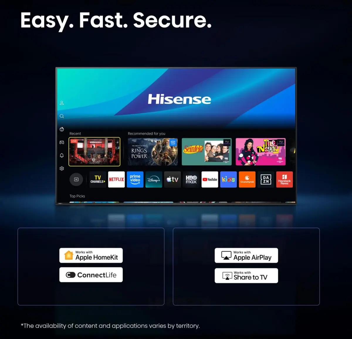 Hisense 40A49S 40 collu Full HD Viedtelevizors Photo 9