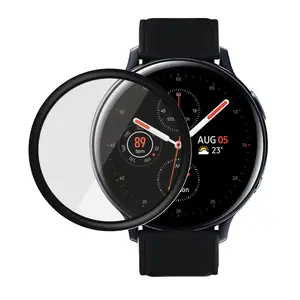 Защитное стекло PanzerGlass для Samsung Galaxy Watch Active 2 44 мм — закалённое, прозрачное, 39.6 мм