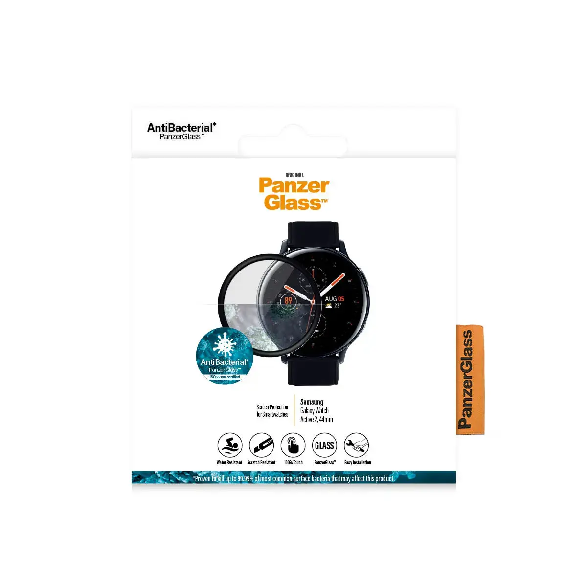 PanzerGlass защитное стекло для Samsung Galaxy Watch Active 2 44 мм Photo 2