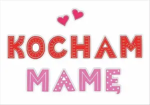 Party decorations LearnHow 'Kocham Mamę' set — themed occasion decorations, 12 pieces
