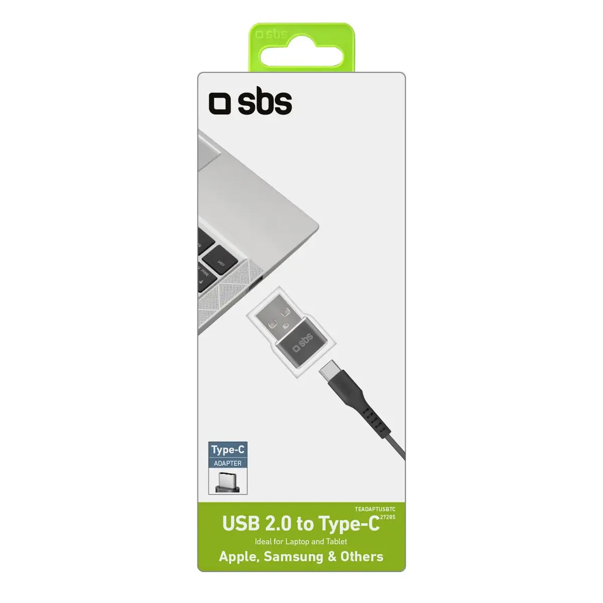 SBS Mobile TEADAPTUSBTC USB Type-A to Type-C cable Photo 3