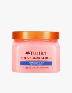 Body Scrub Ziaja Tree Hut Moroccan Rose Shea Sugar Scrub 510 g, universal skin
