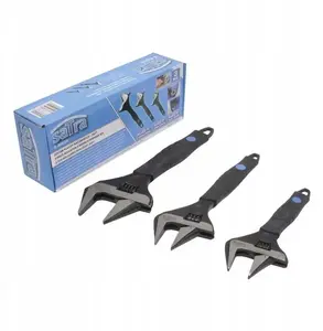 Adjustable Wrench Set BAHCO S-AW3E — 3-piece adjustable wrenches set