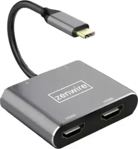 Dokstacija / replikators Zenwire USB-C 1022000745, USB-C savienojums, daudzporta hubs