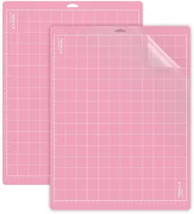 Adhesive FabricGrip Mat for xTool M1 by xTool — pink, pack of 2