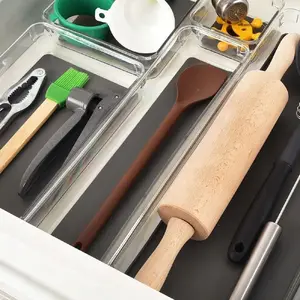 ORION Narrow Drawer Organizer ORI_731621, grey, compartmented storage tray