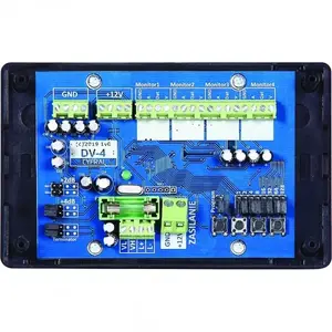Video Signal Distributor CYFRAL DV-4 for up to 4 Monitors, CYFRAL DV-4