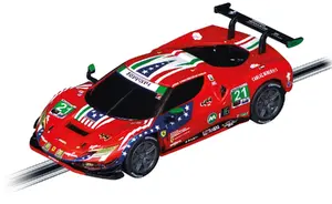 Car, CARRERA Ferrari 296 GT3 AF Corse No.21 model for slot racing, multicolour, age 6+