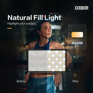 Студийная лампа SAVIO COLBOR PL8B LED Pocket Panel 2500–9000K Цветовая температура