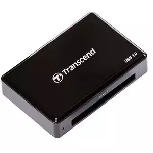 Transcend CFast 2.0 USB3.0 karšu lasītājs USB 3.2 Gen 1 (3.1 Gen 1) Melns