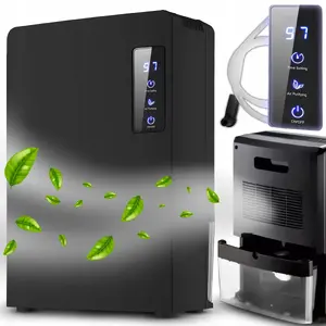 Dehumidifier Retoo model 5907056101987 — 2200 ml tank, LCD, timer, LED display, quiet operation