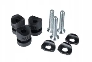 Адаптер Basil MIK Studs Set для крепления боковых сумок, 3 шт., чёрный