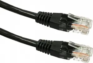 Патч-корд CAT5e UTP RJ45 0,5 м черный — TB Print