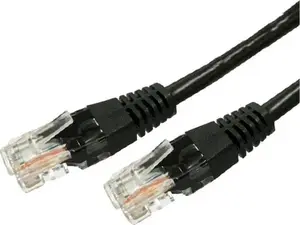 Патч-корд TB Print Cat6A RJ45 UTP 1 м черный