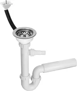 McAlpine HC7+FSW50PDR Bathroom Basin and Shower Trap System, Combined Trap and Flow-Rate Control