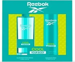 Fragrance set Reebok Cool Your Body — EDT spray 100 ml + Deodorant spray 150 ml