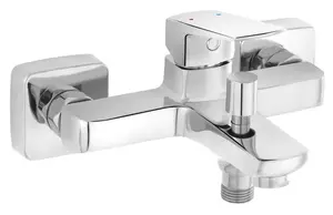 Bath mixer faucet FERRO LIPPI ECOLOGICA BLP1EA Chrome — single-handle bath mixer, chrome finish