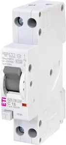Residual Current Relay 1P+N 16A 30mA ETI KZS-1M-UNI